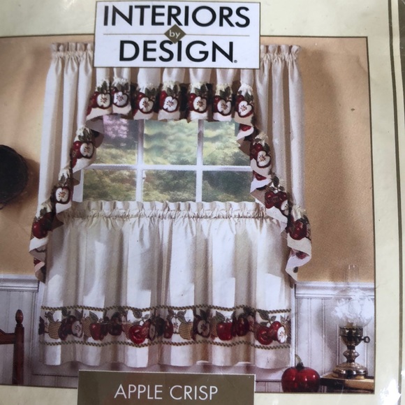 Awesome fiestaware kitchen curtains Interiors By Design Kitchen Curtains Poshmark